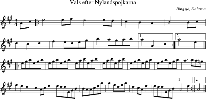 Vals efter Nylandspojkarna