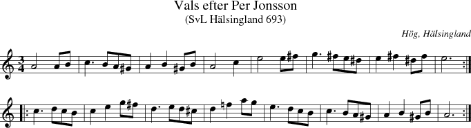 Vals efter Per Jonsson