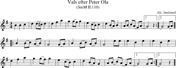 Vals efter Peter Ola