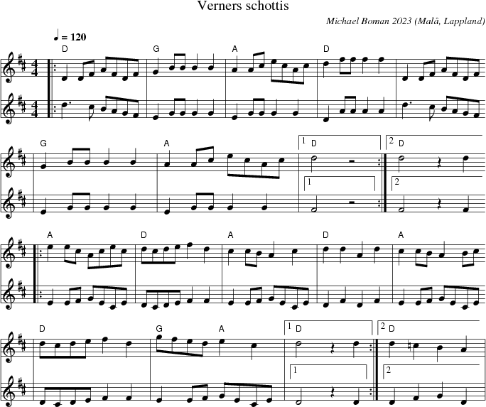 Verners schottis