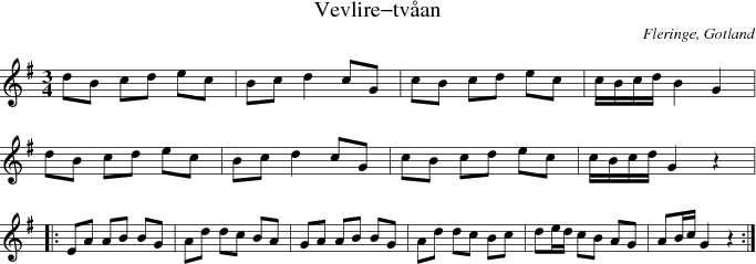 Vevlire-tvan