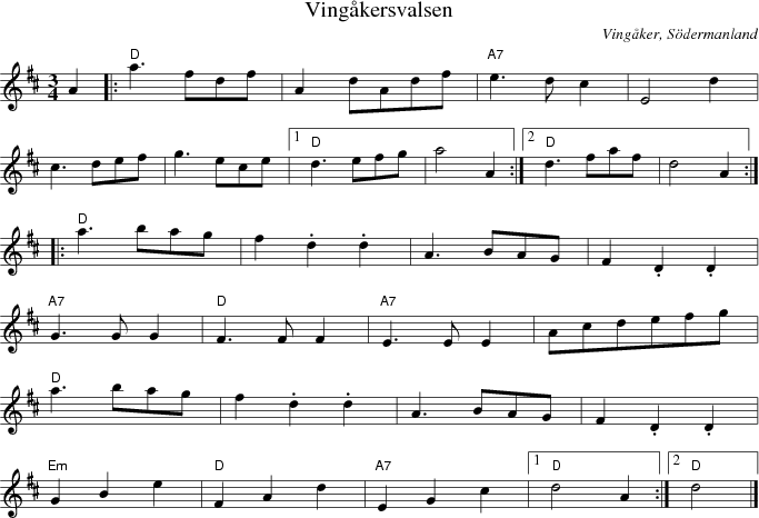 Ving�kersvalsen