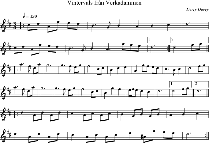 Vintervals frn Verkadammen