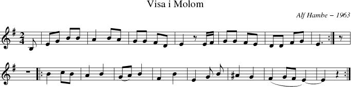 Visa i Molom