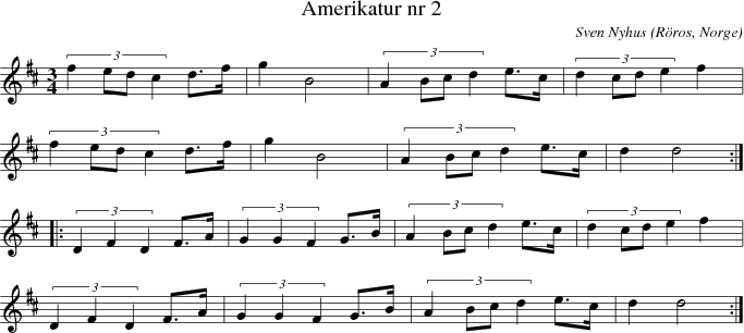  Amerikatur nr 2