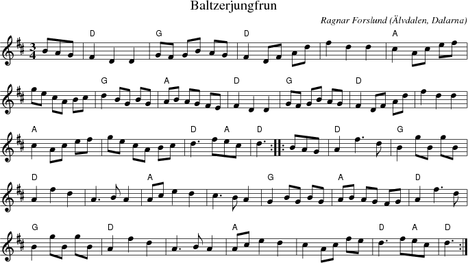  Baltzerjungfrun