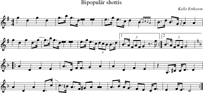  Bipopul�r shottis