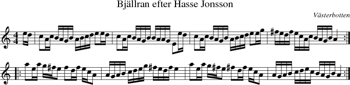  Bj�llran efter Hasse Jonsson
