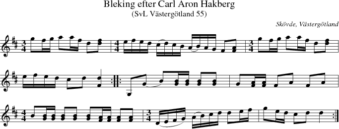  Bleking efter Carl Aron Hakberg