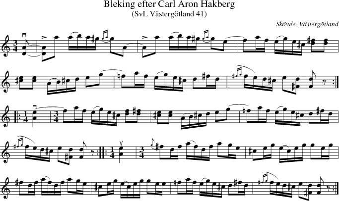  Bleking efter Carl Aron Hakberg