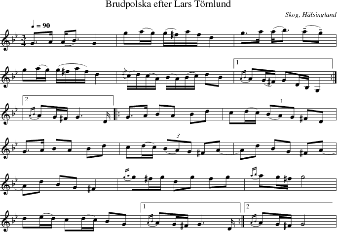  Brudpolska efter Lars T�rnlund