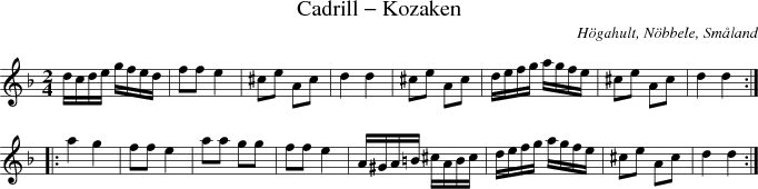  Cadrill - Kozaken