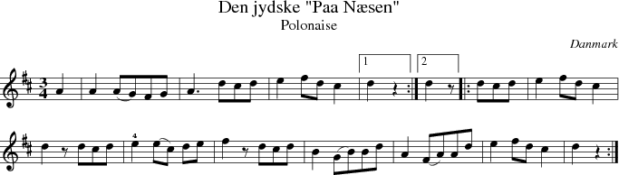  Den jydske "Paa Nsen"