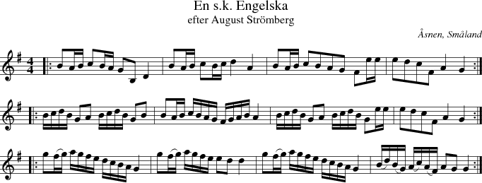  En s.k. Engelska