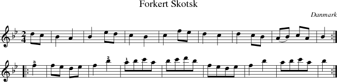  Forkert Skotsk