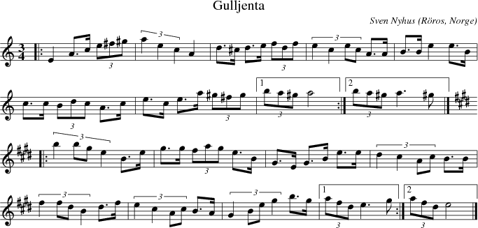  Gulljenta