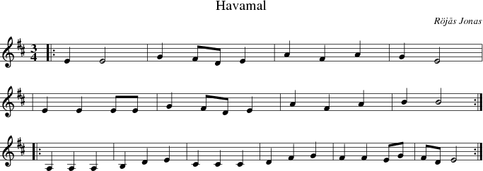  Havamal