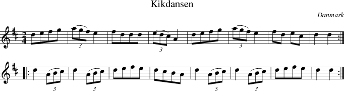  Kikdansen