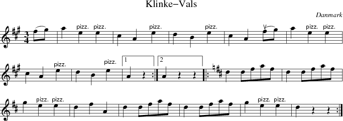  Klinke-Vals