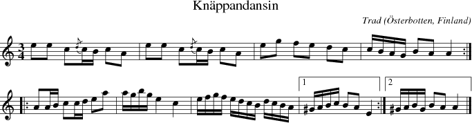  Knppandansin