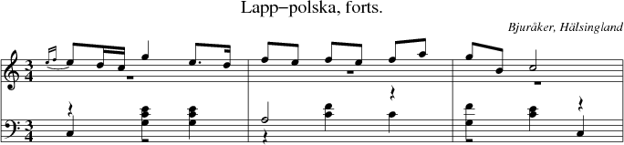  Lapp-polska, forts.