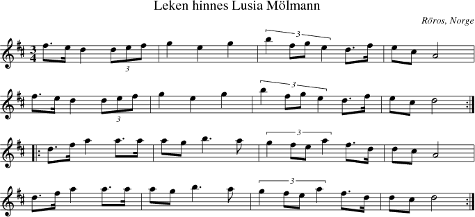  Leken hinnes Lusia Mlmann