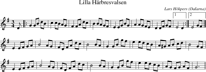  Lilla H�rbresvalsen