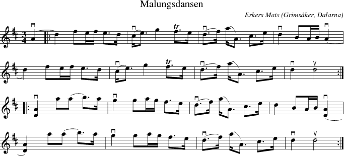  Malungsdansen