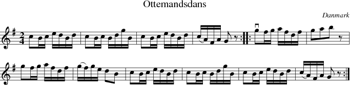  Ottemandsdans