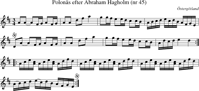  Polons efter Abraham Hagholm (nr 45)