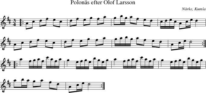  Polons efter Olof Larsson