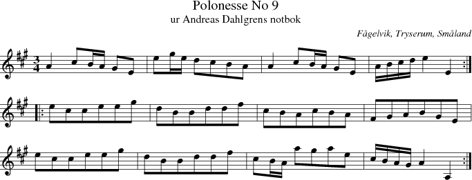  Polonesse No 9