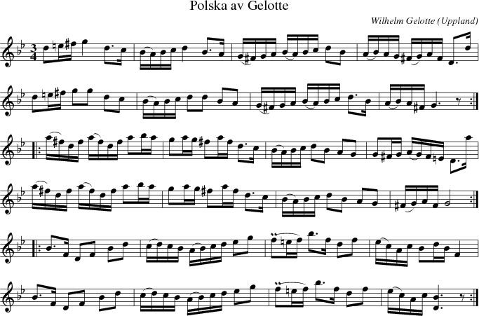  Polska av Gelotte
