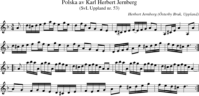 Polska av Karl Herbert Jernberg