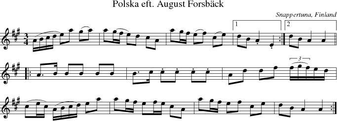  Polska eft. August Forsbck