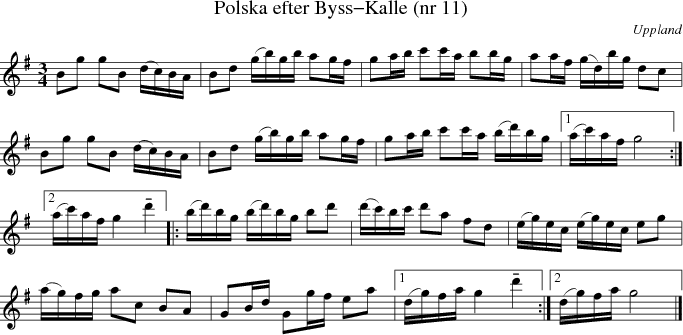  Polska efter Byss-Kalle (nr 11)