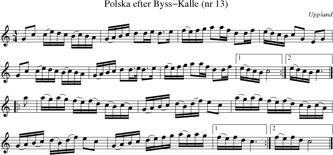  Polska efter Byss-Kalle (nr 13)