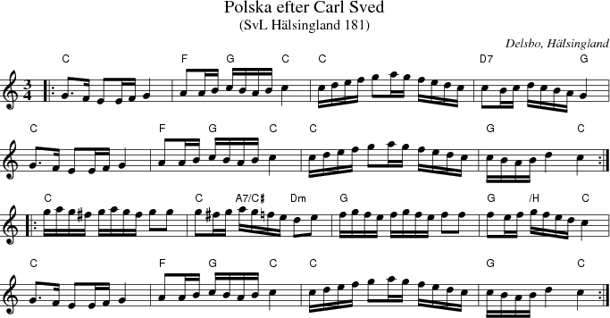  Polska efter Carl Sved 