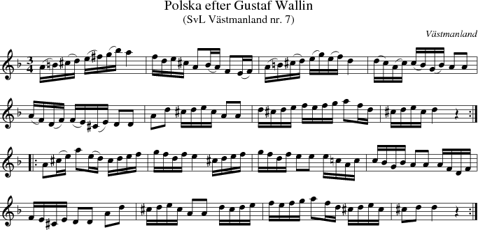 Polska efter Gustaf Wallin 