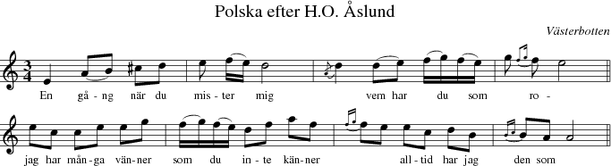  Polska efter H.O. slund