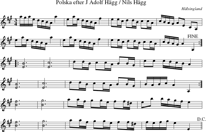  Polska efter J Adolf Hgg / Nils Hgg