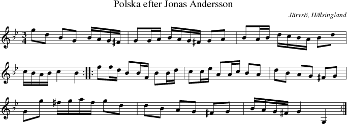  Polska efter Jonas Andersson