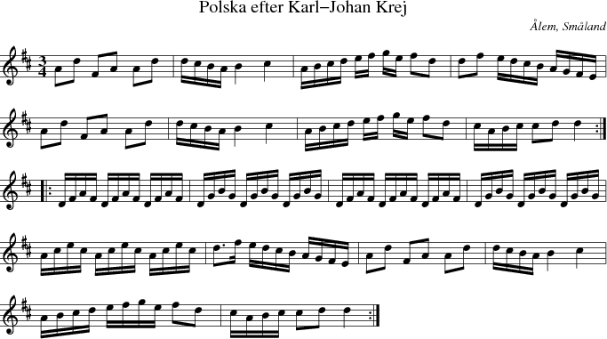  Polska efter Karl-Johan Krej