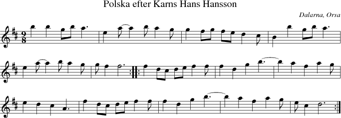  Polska efter Karns Hans Hansson