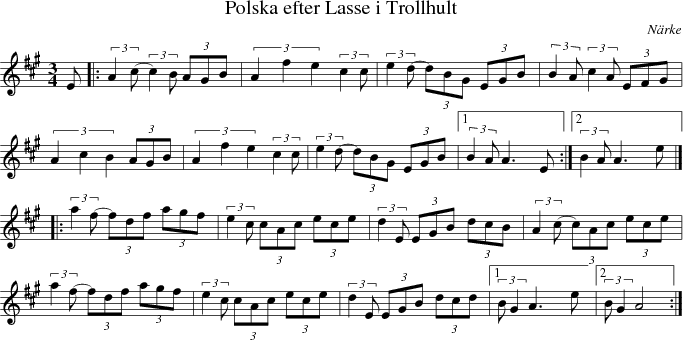  Polska efter Lasse i Trollhult