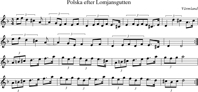  Polska efter Lomjansgutten