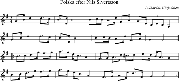  Polska efter Nils Sivertsson
