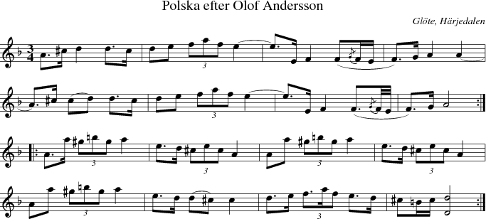  Polska efter Olof Andersson