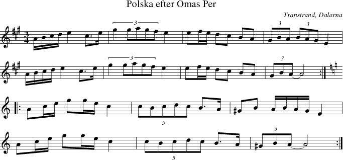  Polska efter Omas Per