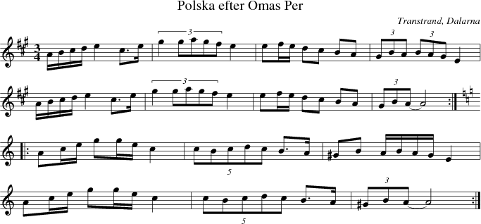  Polska efter Omas Per